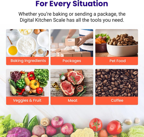 Etekcity 0.1g Food Kitchen Scale, Bowl, Digital Grams and Ounces for Weight Loss, Dieting, Baking, Cooking, and Meal Prep, 11lb/5kg, Stainless Ste...