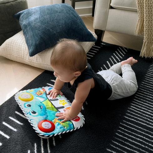 Baby Einstein Ocean Explorers Neptune's Kick & Explore Musical Kick Pad & Crib Toy, for Ages 0 Months and up...