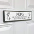 Moms Are The People Who Know Us Best & Love Us The Most - Metal Wood Sign – Cute Rustic Wall Decor Art - Modern Home Décor - Farmhouse Decorations...