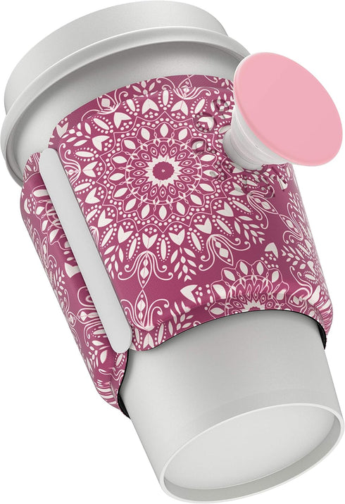 PopSockets PopThirst Cup Sleeve, Drink Holder, Koozie - BoysenBerry Mandala......