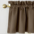 Sun Zero Barrow Energy Efficient Rod Pocket Curtain Single Valance...