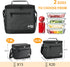 Tirrinia Insulated Lunch Box for Men/Women, Leakproof Lunch Bag for School Work, Large Lunch Tote Kids Boys Girls Student Back to School, Soft Coo...
