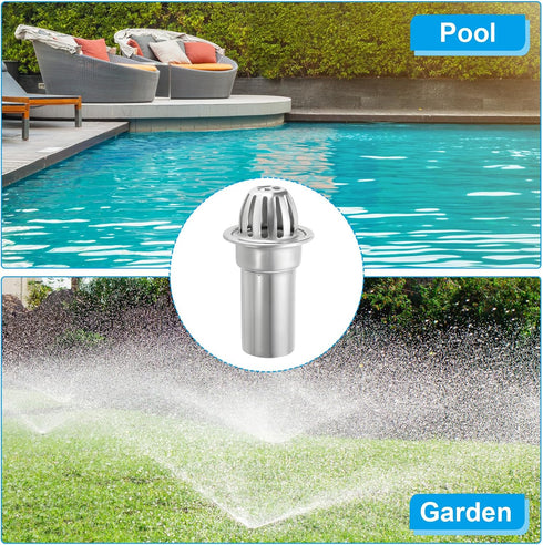 PATIKIL Dome Gutter Guard, Stainless Steel Downspout Strainer, Anti-Blocking Strainer Floor Line Gutter Cleaning Tool for Balcony Garden Patio, 3 ...
