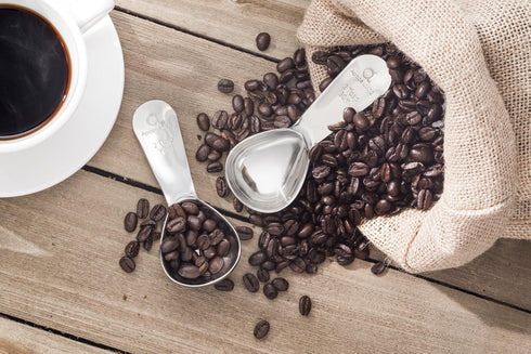 Apace Living Coffee Scoop (Set of 2) - 2 Tablespoon (2 Tbsp / 1/8 Cup / 1 oz) - The Best Stainless Steel Measuring Spoons for Coffee, Tea, and Mor...