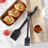 2PCS Silicone Basting Pastry Brush, JJOO Heat Resistant Food Cooking Brush for Oil, Sauce, Baking, BBQ and Grill, BPA Free, Dishwasher Safe (2Pack...