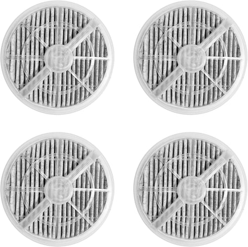 Fette Filter - True HEPA Replacement Filters with Activated Carbon Compatible with Fridababy, Meleden, RIGOGLIOSO GL-2103 Air Purifiers and JINPUS...