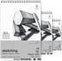 Winsor & Newton Classic Sketching Paper Pad, 5.5" x 8.5", 50 Sheets, 110gsm, Extra White...