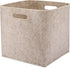 Parker Baby Felt Foldable Storage Cube Bin - 11 Inch Nursery Cubby Storage Bin Cubes for Cube Organizer, Closet Organizers and Storage Toy Bin, Ro...