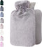Hot Water Bottle with Soft Cover - 1.8L Large - Classic Hot Water Bag for Pain Relief, Neck and Shoulders, Feet Warmer, Menstrual Cramps, Hot and ...