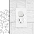 50 Pack - Outlet Plug Baby Safety Covers - Protect Little Kids from Electrical Danger with Child Proof Socket Caps - White - Driddle...