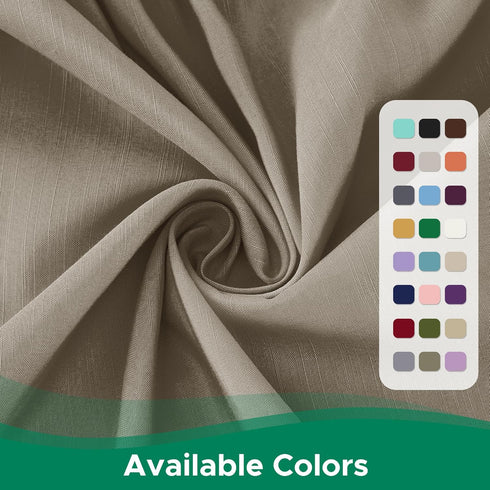 Biscaynebay Wrap Around Bed Skirts for Full & Full XL Beds 15" Drop, Taupe Adjustable Elastic Dust Ruffles Easy Fit Wrinkle & Fade Resistant Silky...