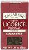 Zagarese 100% Organic Licorice, Original, 0.88 Ounce Flip Top Box...