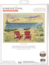 Dimensions 70-35412 Outer Banks Counted Cross Stitch Kit for Beginners, 13" x 10", 14 Cnt. Natural Aida, 4pcs, Small...