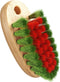 Veggie Brush - Fruit and Vegetable Produce Brush and Potato Scrubber. Vegetable Scrubber Brush for Food with Beechwood Handle. Mushroom, Potato Sc...