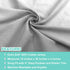 American Baby Company 100% Natural Cotton Jersey Knit 18" x 36" Cradle/Bassinet Sheet - Fitted, Blue/Gray/White, Soft Breathable, for Boys and Gir...