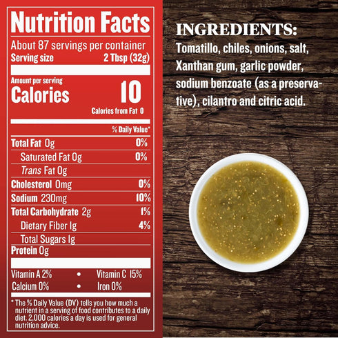 EMBASA Salsa Verde, Medium, 7 Oz Can (12-pack)...