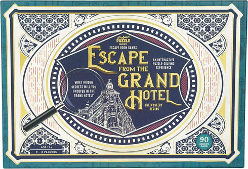 Professor Puzzle | Escape from Grand Hotel | Puzzle | Ages 12+ | 2+ Players...