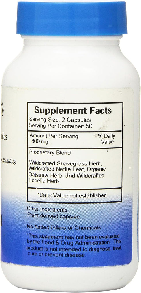 Dr Christopher's Formula Herbal Calcium Formula, 400 mg, 100 Count...