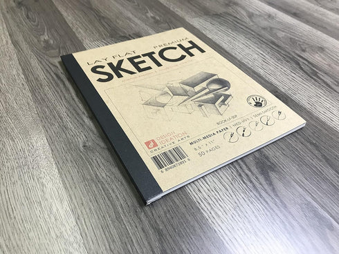 Design Ideation Lay Flat Sketch. Removable Sheet Sketchbook. Premium Paper. Smart-Bind Reinforced Lay Flat Binding. (8.5" x 11") LF-2550-LS...