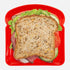 Jacent Reusable Kids Lunch Sandwich Box Container, 3D Sea Life: 1 Pack *Colors Vary, Pack Sandwiches For Childs Lunch, Sandwich Saver For On The G...