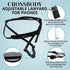 Crossbody Phone Lanyard Compatible with Included Disc - Regular Size | (Black)...