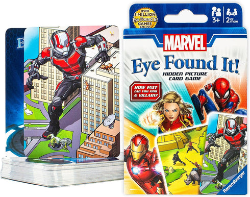 Ravensburger Marvel Eye Found It Card Game - Engaging Board Game for Children and Adults | Enhances Skill Development | Fun Family Entertainment |...
