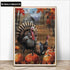 Kaliosy 5D DIY Diamond Art Kits for Adults Halloween by Number Kits, Diamond Painting Thanksgiving Pumpkin Turkey Full Drill Arts Wall Decoration ...