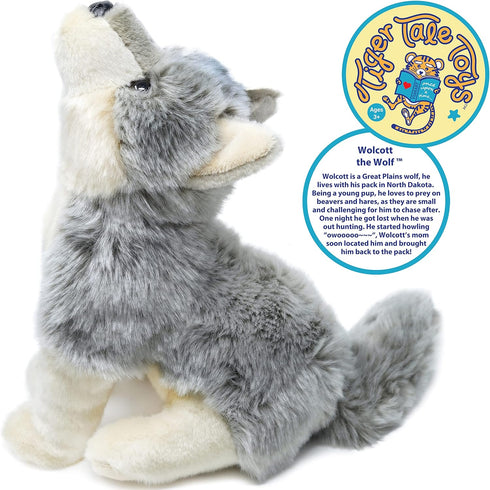 VIAHART Wolcott The Wolf | 11 Inch Stuffed Animal Plush | by TigerHart Toys...