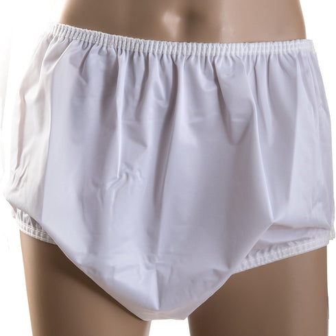DMI Waterproof Incontinence Underwear for Disabled, Elderly, Handicapped, Potty Training, Pregnancy or Postpartum, Pull On, Large 38-44 Inches, Wh...