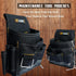KUNN Electrician Tool Pouch - Durable Small Basic Maintenance Tool Pouch Belt with Belt Clip...
