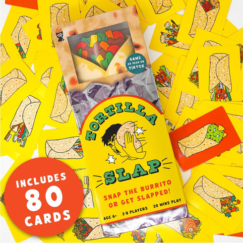 Exciting Tortilla Slap Family Game - Fun Family Games for 6+ Year Olds, 2-8 Players - Party Games for Adults & Kids - Perfect for Indoor & Outdoor...