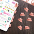 Outus 24 Pieces Monthly Tabs for Planner Adhesive Tabs Designer Accessories Monthly Tabs Planner Stickers Decorative for Office Planners Organizat...