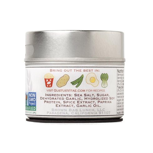 Kimchi Sea Salt - Authentic Gourmet Infused Sea Salt - Non GMO - Magnetic Tins - Sustainable - Grown in USA - All Natural - Not Irradiated - Craft...