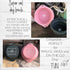 Lucky Love Dog Travel Dog Bowl, Collapsible Compact Water Dog Dish, Rose...