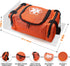 ASA TECHMED First Aid Responder EMS Emergency Medical Trauma Bag EMT, Fire Fighter, Police Officer, Paramedics, Nurse, Orange...