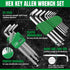 SK 9-Piece Allen Wrench Set, Hex Key Set, Metric Ball End Hex L-Key, S2 Steel...