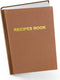 Elegant Hard Cover Recipe Journal – Blank Recipe Book for Personal Culinary Creations – Perfect Cookbook for Organizing and Writing Your Own Recip...