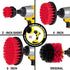 Drill Brush - Outdoor - Cleaning Supplies - Garden - Fountain - Patio - Fire Pit - Scrub Brush - Concrete - Marble - Grout Cleaner - Bird Bath - G...