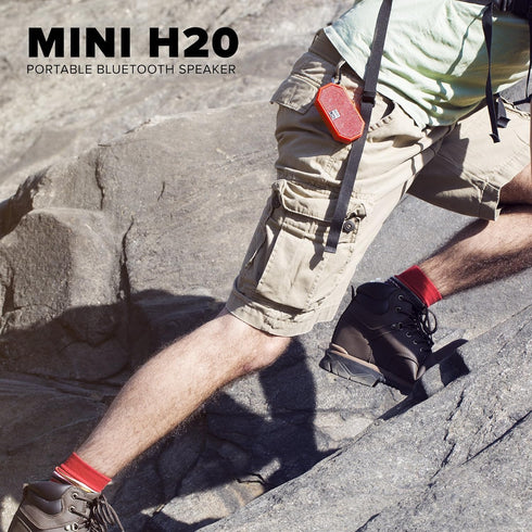 Altec Lansing Mini H2O - Waterproof Bluetooth Speaker, IP67 Certified & Floats in Water, Compact & Portable Speaker for Hiking, Camping, Pool, and...
