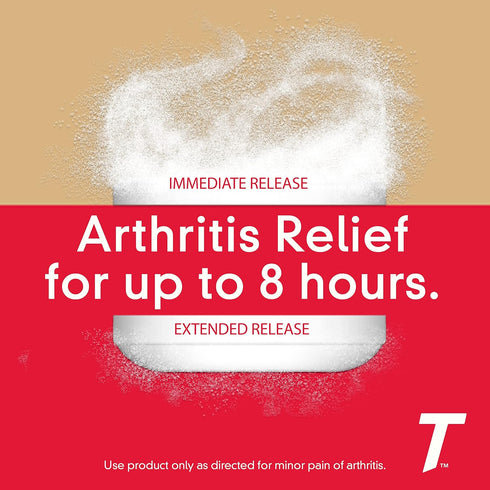 Tylenol 8 Hour Arthritis Pain Relief Extended-Release Tablets, 650 mg Acetaminophen, Joint Pain Reliever & Fever Reducer Medicine, Oral Pain Relie...