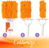 EasyClean Microfiber Duster for Blinds - Multi-Surface Microfiber Dusters for Cleaning - Blind Cleaner Duster Tool - Baseboard Cleaner Tool with H...