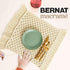 Bernat Macrame Natural Yarn - 3 Pack of 250g/8.8oz - Cotton - #6 Super Bulky - Knitting, Crocheting & Crafts......