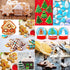 20 Pieces Christmas Cookie Cutters for Xmas/Holiday/Wonderland Party Supplies/Favors - Including Glove, Gingerbread, Angel, Candy Cane, etc...