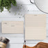 321Done Folding Recipe Cards (Set of 50) - Folds to 3x5 from 6x5 - Double-Sided From the Kitchen Of Vintage Rustic Kraft Design – Heavy Cardstock ...