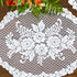 Heritage Lace Victorian Rose 13x20 White Placemat (Set of 4)...