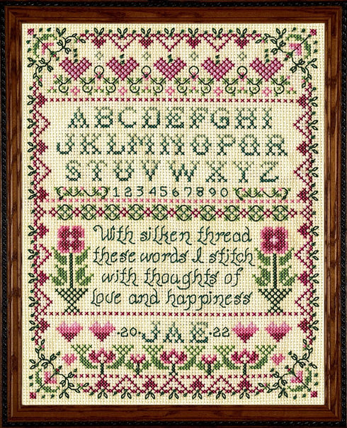 Design Works Crafts Stitcher's Sampler Counted Cross Stitch Kit, Ivory, Pest Repeller v.78...