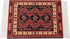 Set of 4 Rug Table Coasters – Oriental Design Fabric Carpet Drink Mats Absorbent Kitchen and Dining Accessories, Spill & Drip Protection, Rectangu...