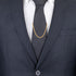 Men for Tie chain Silver Golden Tie Clips Gift Box...