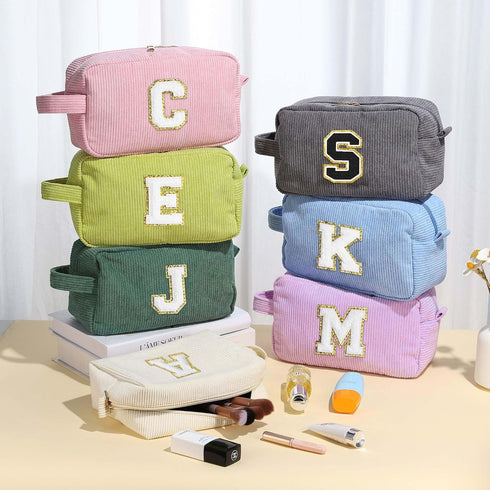 Cute Makeup Bag - Girls Make Up Bag Cosmetic Bag Teen Girl Gifts Trendy Stuff Gifts for Women Teen Girl Preppy Stuff Skincare Bag Mom Wife Teacher...