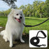Mile High Life Dog Leash with Comfortable Padded Handle | Black Nylon Rope Dog Leash | Heavy Duty 6 Feet Dog Leashes (Black)...
